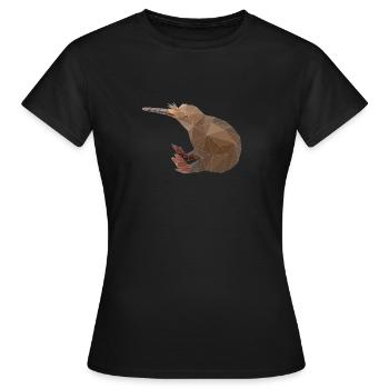 KIWI - Women's T-Shirt - black - Front - AI Model Female 172 dark (172cm)