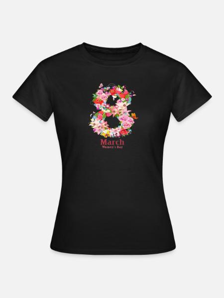 8 mars - T-shirt Femme - noir