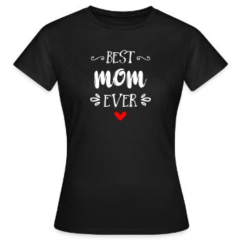 Meilleur cadeau maman jamais maman - T-shirt Femme - noir - Devant - AI Model Female 172 dark (172cm)
