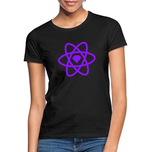 Sketch2React Dark Purple Logo - Women's T-Shirt