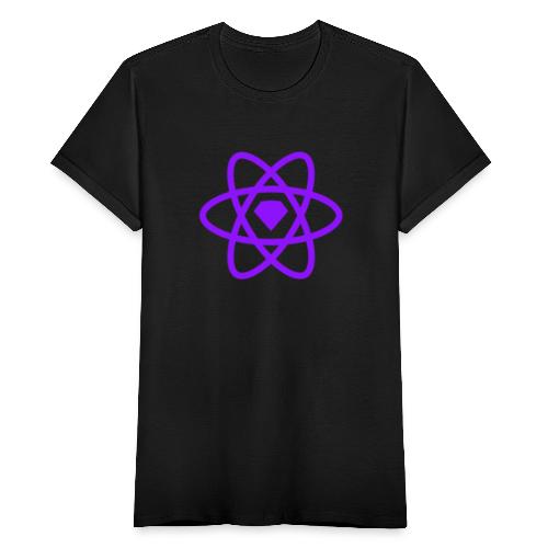 Sketch2React Dark Purple Logo - T-shirt dam