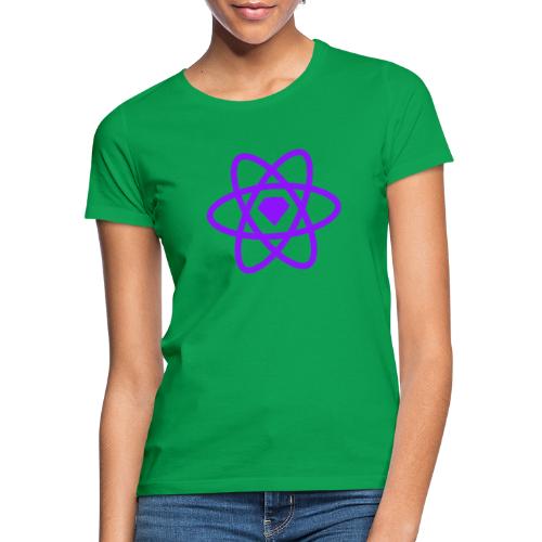 Sketch2React Dark Purple Logo - Women's T-Shirt