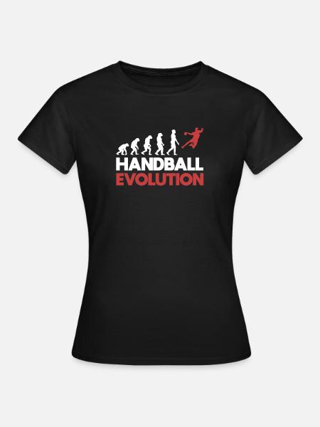 Handball Evolution - Women's T-Shirt - black
