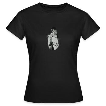 Sexy Frau - Frauen T-Shirt - Schwarz - Vorne - AI Model Female 172 dark (172cm)