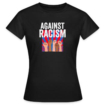 Antifa Antifa Antifa Links Gift - Women's T-Shirt - black - Front - AI Model Female 172 dark (172cm)