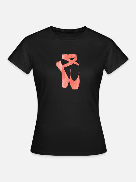 Chaussures de ballet - T-shirt Femme - noir