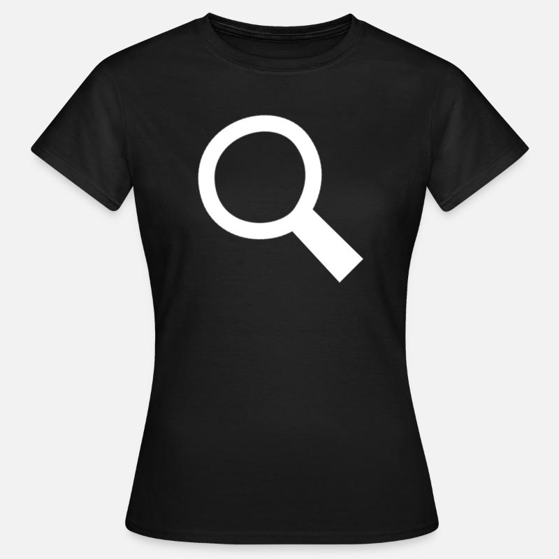 Search - Women's T-Shirt - black