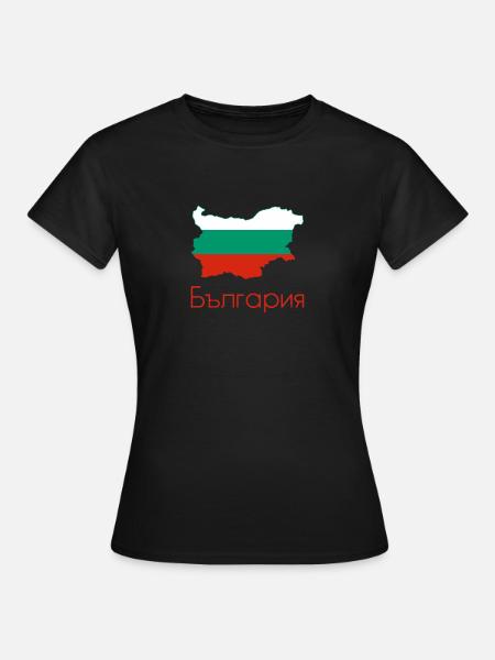 Bulgarien - Frauen T-Shirt - Schwarz