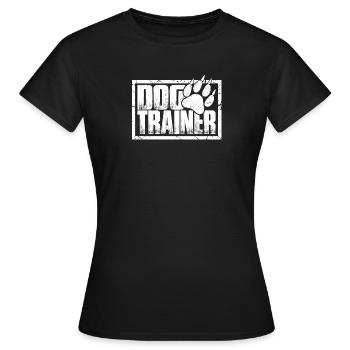 Dog Trainer - Frauen T-Shirt - Schwarz - Vorne - AI Model Female 172 dark (172cm)