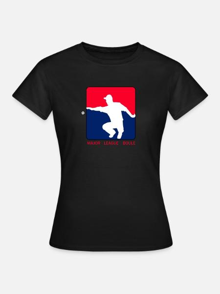 Major League Boule - Frauen T-Shirt - Schwarz