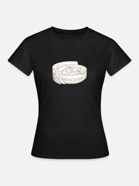 Colosseum - Frauen T-Shirt - Schwarz