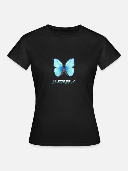 Butterfly butterfly - Women's T-Shirt - black