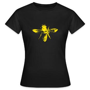 Die Honig Biene - Frauen T-Shirt - Schwarz - Vorne - AI Model Female 172 dark (172cm)