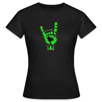 ManuMutantXX300 gruen - Frauen T-Shirt - Schwarz - Vorne - AI Model Female 172 dark (172cm)