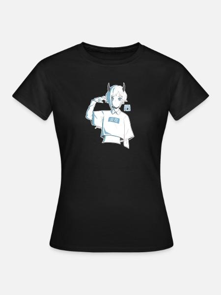 Aurora Human Sanz - Frauen T-Shirt - Schwarz