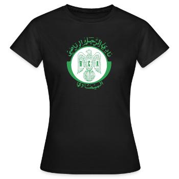 RAJA OLD SCHOOL - T-shirt Femme - noir - Devant - AI Model Female 172 dark (172cm)