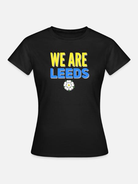 Leeds yorkshire - Women's T-Shirt - black