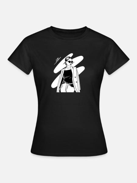 Glam girl - Women's T-Shirt - black