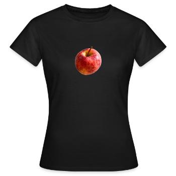 Apple - Women's T-Shirt - black - Front - AI Model Female 172 dark (172cm)