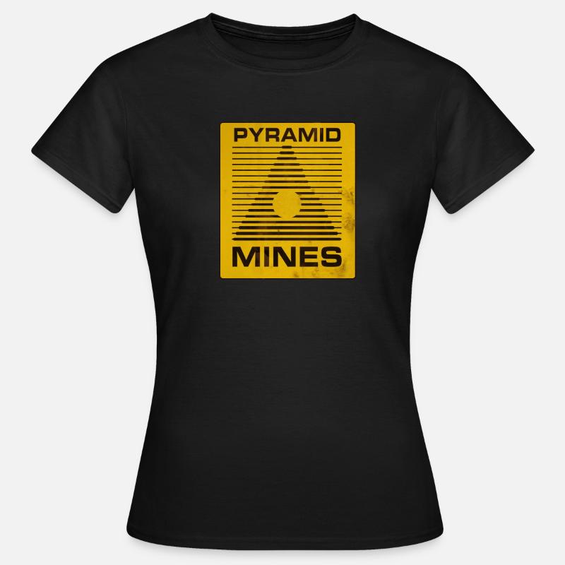 Pyramid Mines - Women's T-Shirt - black