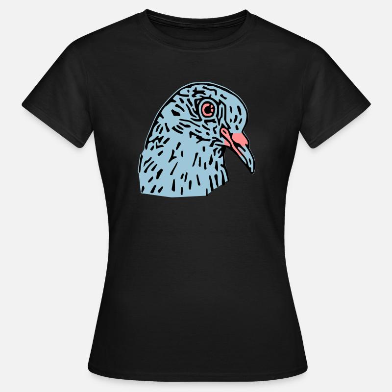 pigeonnot - Women's T-Shirt - black