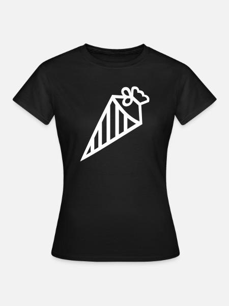 Zuckertüte - Frauen T-Shirt - Schwarz