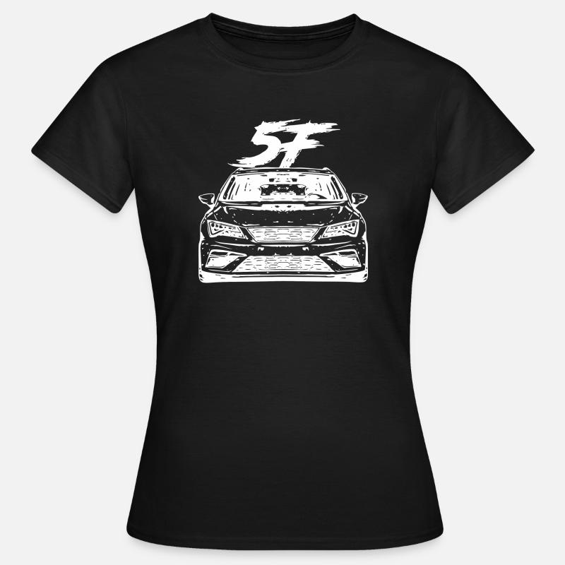Curpa 5F Facelift white - Women's T-Shirt - black
