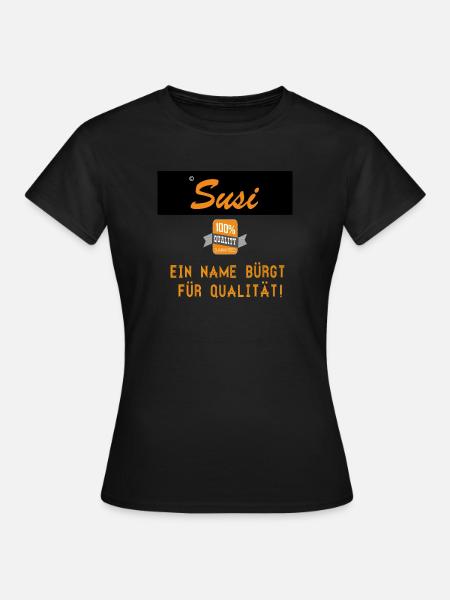 Susi - T-shirt Femme - noir