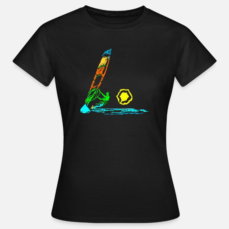 windsurf - Women's T-Shirt - black