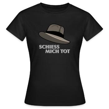 SHE ME DEAD - Women's T-Shirt - black - Front - AI Model Female 172 dark (172cm)