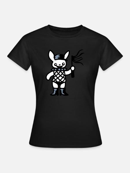 Pornohäschen 3 - Frauen T-Shirt - Schwarz