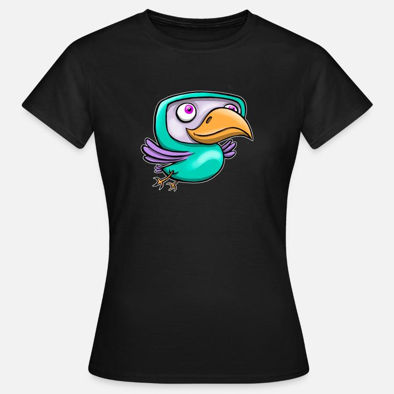 Happy Bird - Women's T-Shirt - black
