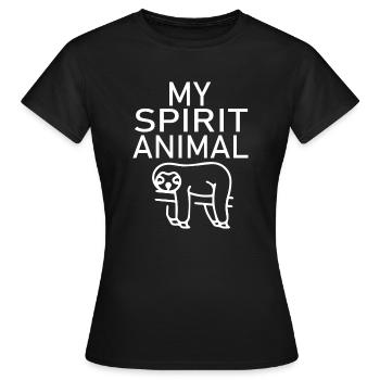 Fun Fun Funny - Women's T-Shirt - black - Front - AI Model Female 172 dark (172cm)