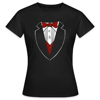 Smoking - Frauen T-Shirt - Schwarz - Vorne - AI Model Female 172 dark (172cm)