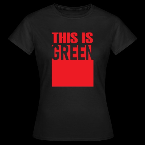 Green - T-shirt dam