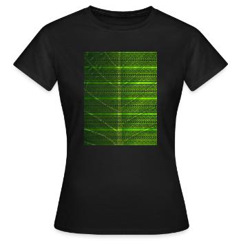 Graphiques autochtones - T-shirt Femme - noir - Devant - AI Model Female 172 dark (172cm)