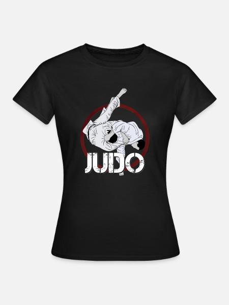 Judo Kampfsport - Frauen T-Shirt - Schwarz