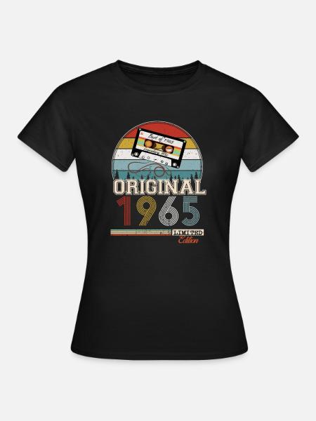 Cadeau rétro élégant : 1965 Vintage - Dame-T-shirt - sort