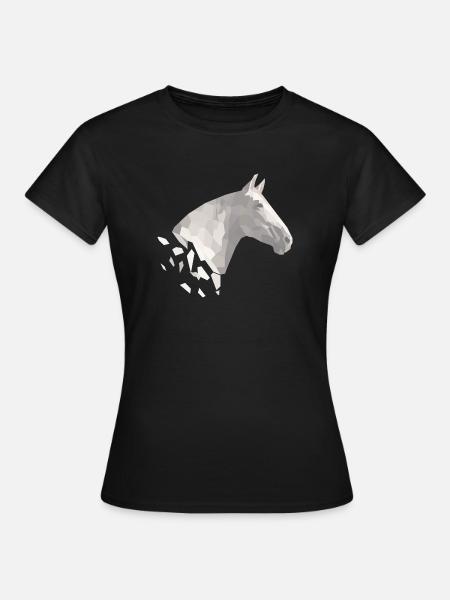 Spanish Geo Horse - Women's T-Shirt - black