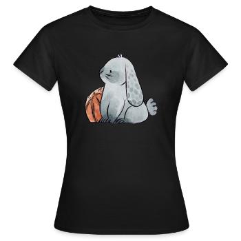 Basketball féminin - T-shirt Femme - noir - Devant - AI Model Female 172 dark (172cm)