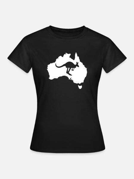 Australien - Frauen T-Shirt - Schwarz