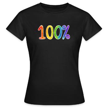 Gay Pride - Women's T-Shirt - black - Front - AI Model Female 172 dark (172cm)