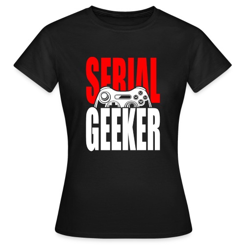 SERIAL GEEKER - blanc - T-shirt Femme