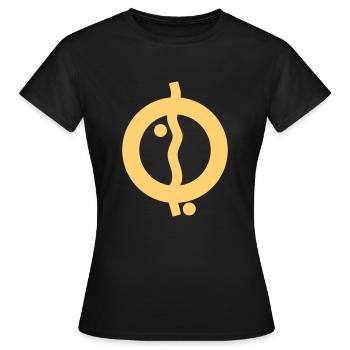 Logo Cigares du Pharaon - T-shirt Femme - noir - Devant - AI Model Female 172 dark (172cm)