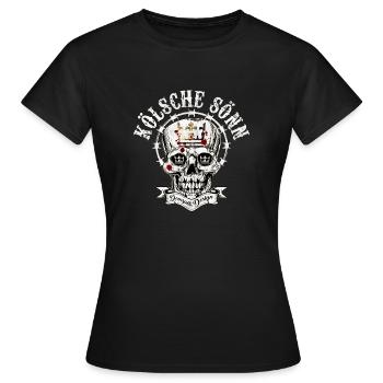 Kölsche Sönn - Frauen T-Shirt - Schwarz - Vorne - AI Model Female 172 dark (172cm)