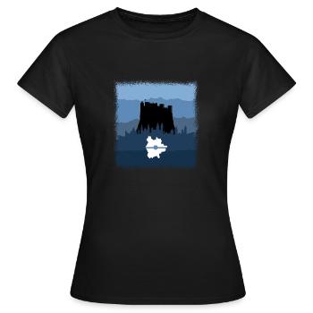 Mystic Sbg - T-shirt Femme - noir - Devant - AI Model Female 172 dark (172cm)