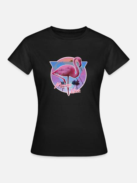Miami Vice - T-shirt Femme - noir