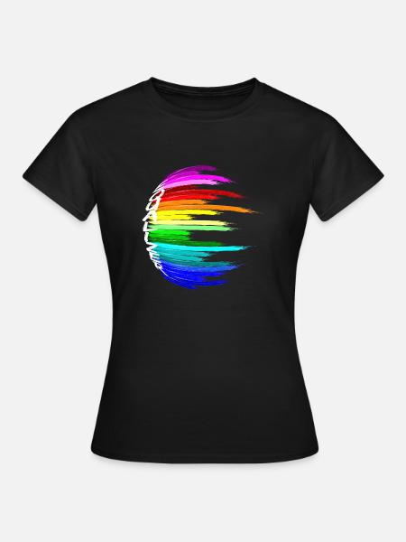 hardstyle equalizer - Frauen T-Shirt - Schwarz
