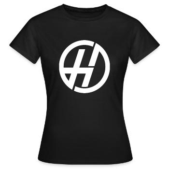 H Heroes - Women's T-Shirt - black - Front - AI Model Female 172 dark (172cm)