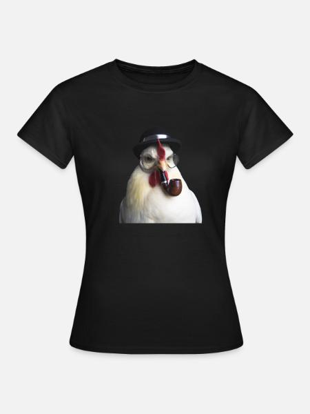 Boss Rooster - Frauen T-Shirt - Schwarz